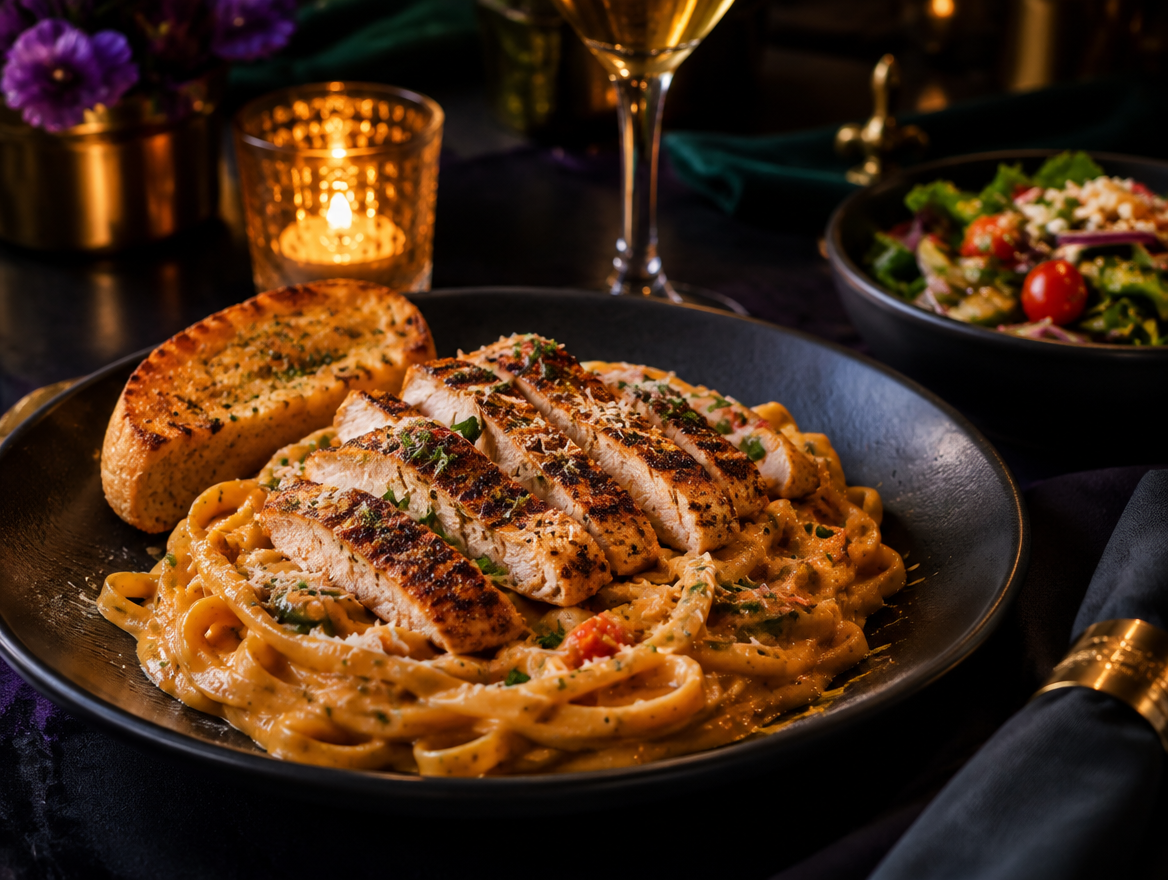 Chef Lynk's Kitchen Friday — Blackened Chicken Pasta Plate